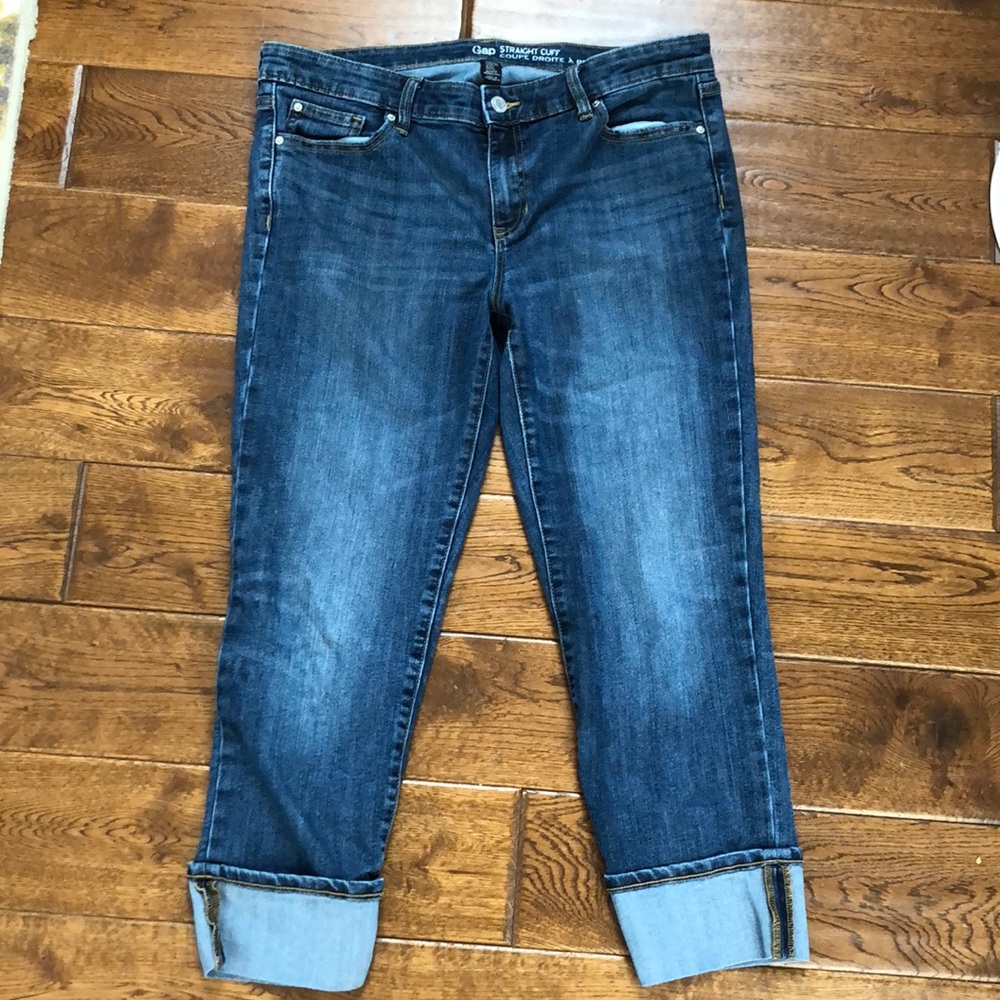 GAP straight cuff capris